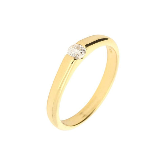 18ct yellow gold brilliant cut 0.20ct diamond ring Ring Christopher Wharton   