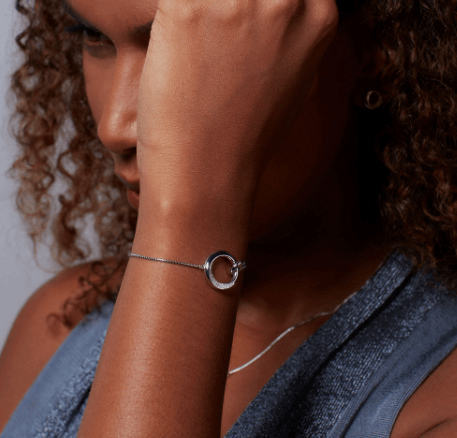 Cirque Link Pavé Toggle Bracelet Bracelet Kit Heath