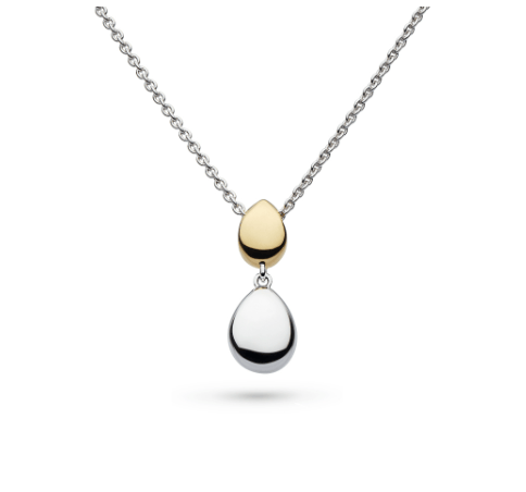 Coast Pebble Golden Necklace Necklace Kit Heath