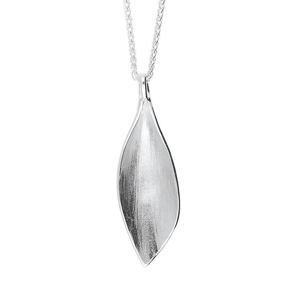 Collette Waudby Silver large calla lily pendant Pendant Collette Waudby   