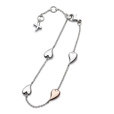 Desire Kiss Blush Heart Station Bracelet Bracelet Kit Heath