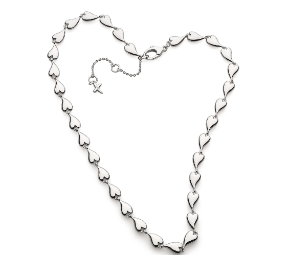 Desire Kiss Linking Hearts Collar Necklace Necklace Kit Heath