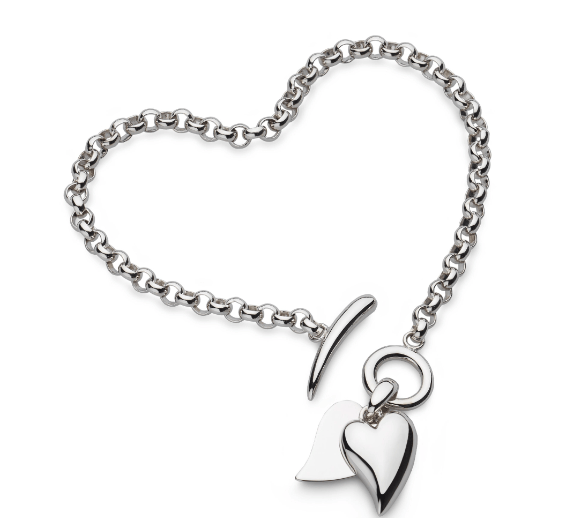 Desire Love Duet Heart T-Bar Bracelet Bracelet Kit Heath