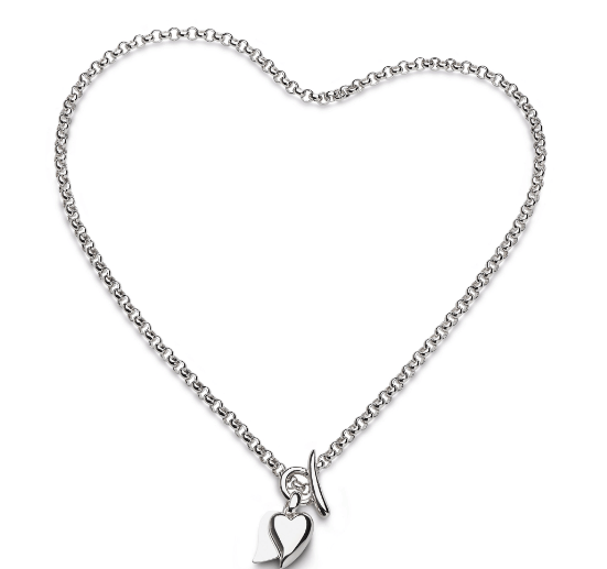 Desire Love Duet Heart T-Bar Necklace Necklace Kit Heath
