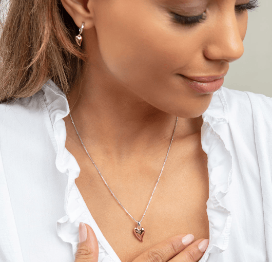 Desire Lust Blush Heart Necklace Necklace Kit Heath