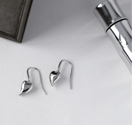 Desire Lust Heart Drop Earrings Earrings Kit Heath