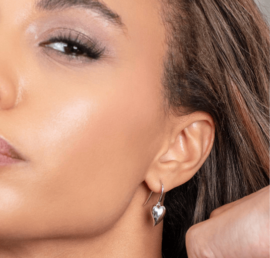 Desire Lust Heart Drop Earrings Earrings Kit Heath