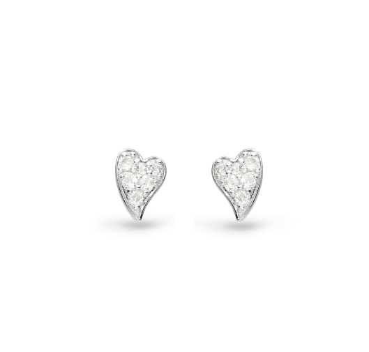 Desire Lust Precious Pavé Heart Stud Earrings Earrings Kit Heath