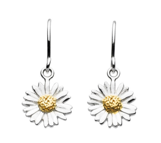 Daisy Flower Drop Earrings Earrings DEW   