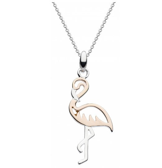 Pretty Pink Flamingo Pendant Pendant DEW   