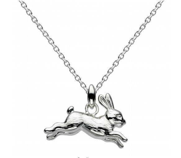 Adorable silver Hare Pendant Pendant DEW   