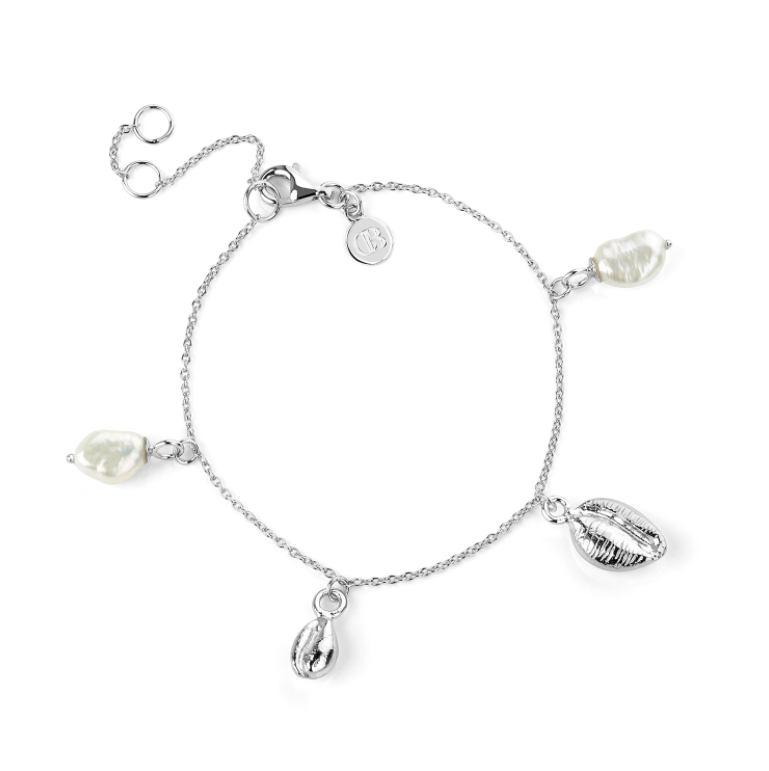 DREAMCATCHER COWRIE AND PEARL BRACELET Bracelet Claudia Bradby