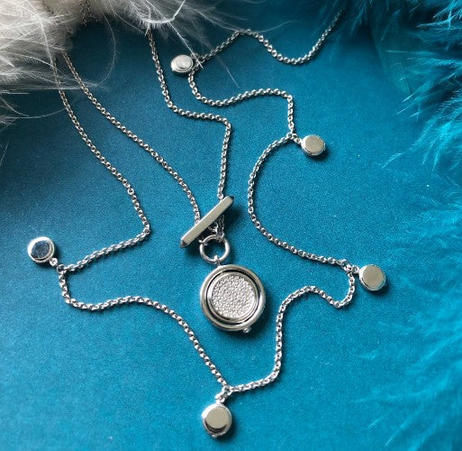 Revival Eclipse Dangle Disc Station Necklace Necklace Kit Heath   