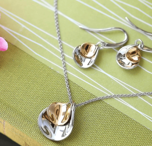 Enchanted Petal Golden Necklace Pendant Kit Heath