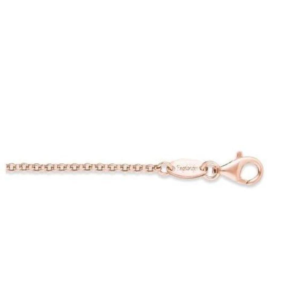 Silver rose gold belcher chain 16 inch Chain Engelsrufer (Angel Whisperer)   