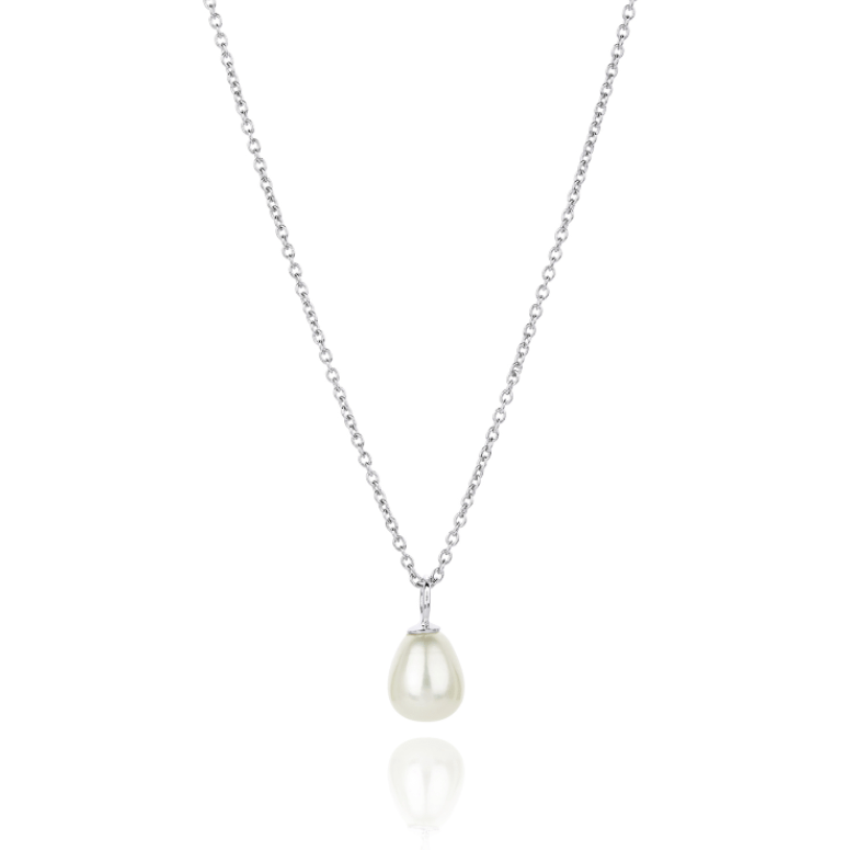 Favourite Pearl Drop Necklace Pendant Claudia Bradby