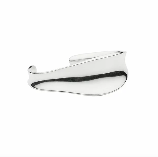Silver Heavy Handmade Forest Bangle bangle Sarah Jordan   
