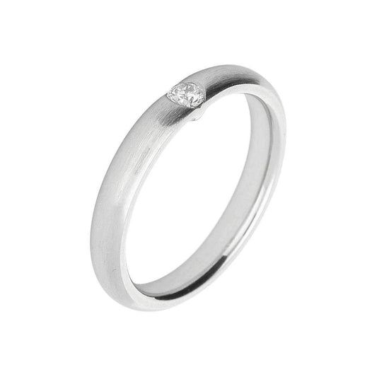 Gerstner Platinum 0.10ct diamond ring Ring Gerstner   