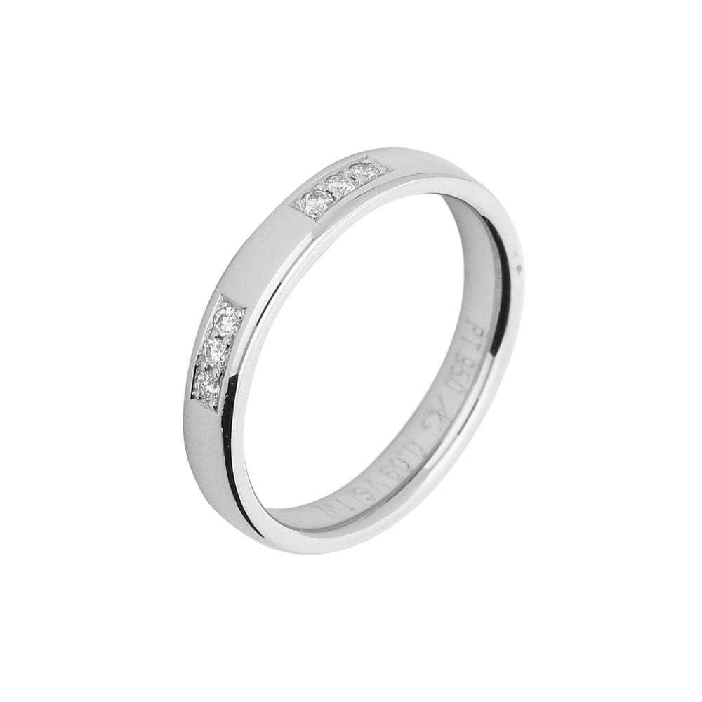 Gerstner Platinum multi stone diamond ring Ring Gerstner   