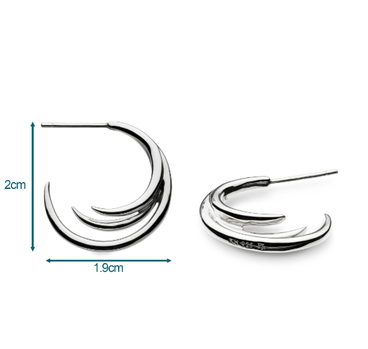 Helix Wrap Hoop Earrings Earrings Kit Heath