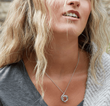 Helix Wrap Pavé Necklace Necklaces Kit Heath