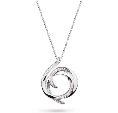 Helix Wrap Pavé Necklace Necklaces Kit Heath