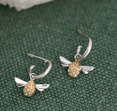 Honey Bee Hoop Earrings Earrings Kit Heath