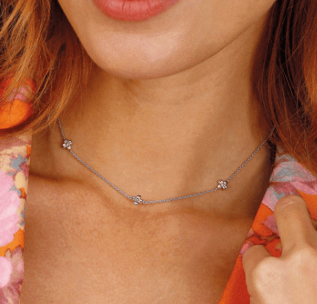 Honey Flower Station Necklace Necklace Kit Heath