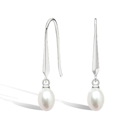 Revival Astoria Pearl Drop Earrings Earrings Kit Heath   