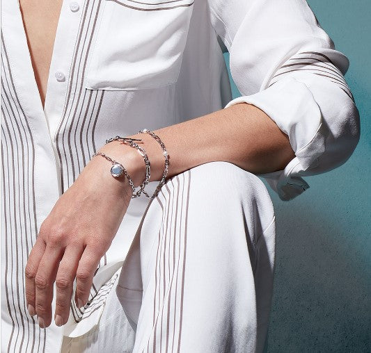 Revival Astoria Figaro Chain Link T-bar Bracelet Bracelets Kit Heath   