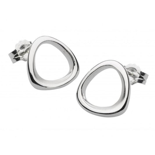 Silver coast shore stud earrings Earrings Kit Heath   
