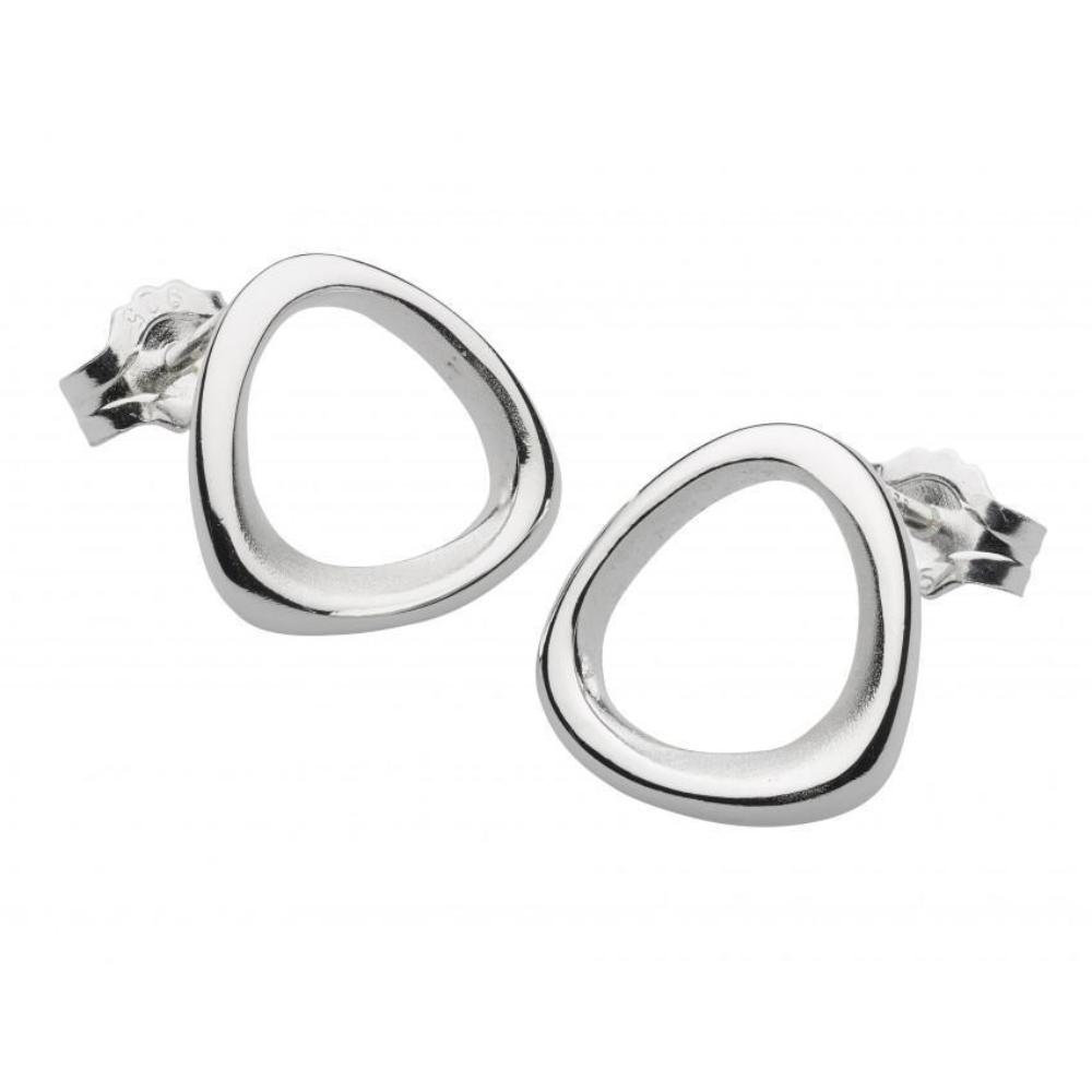 Silver coast shore stud earrings Earrings Kit Heath   