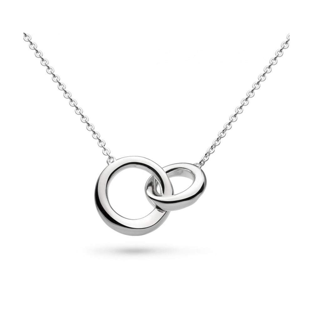 Silver double link necklace Necklace Kit Heath   