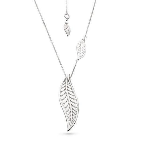 Silver blossom Eden Grande leaf 30" necklace Pendant Kit Heath   