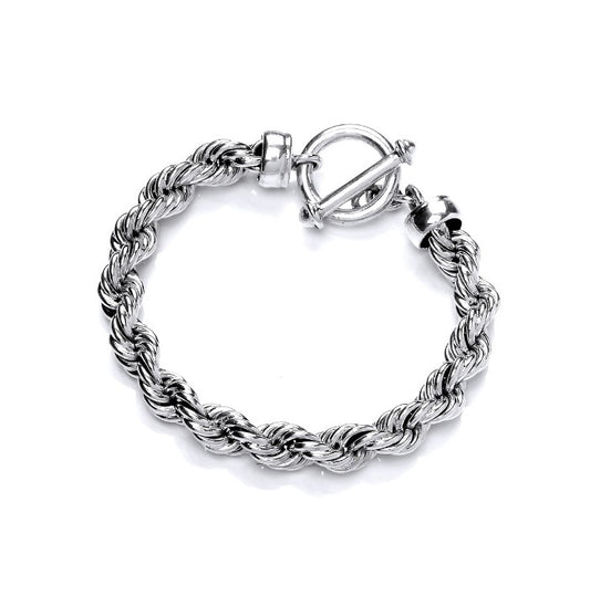 Classic Sterling Silver Rope Bracelet Bracelet Cavendish French   