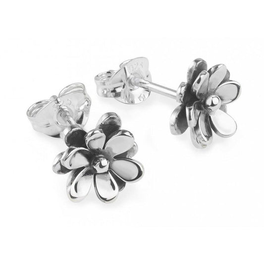 Linda Macdonald Silver flower studs Earrings Linda Macdonald   