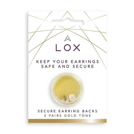 Lox earring backs - Gold Tone Jewellery Cleaner Connoisseurs   