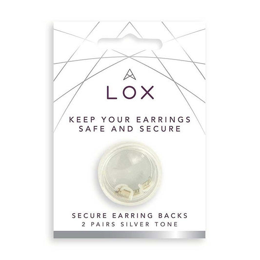 Lox earring backs - Silver Tone Jewellery Cleaner Connoisseurs   