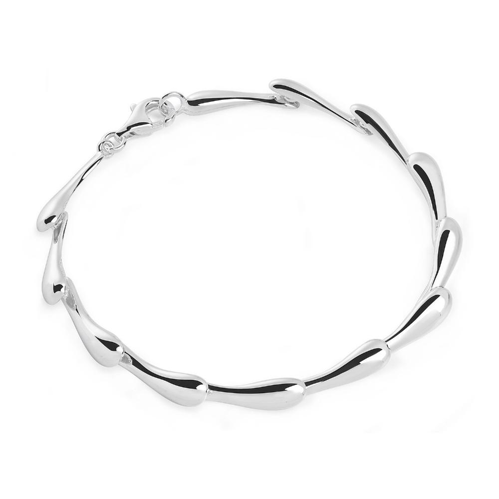 Silver continual drip bracelet Bracelet Lucy Q   