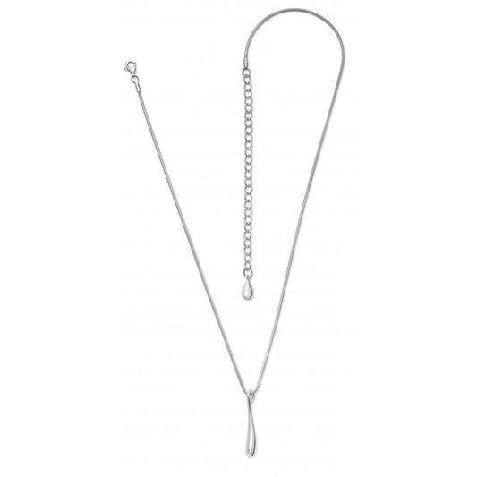 Silver single drip necklace Necklace Lucy Q   