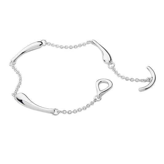 Silver triple drip bracelet Bracelet Lucy Q   