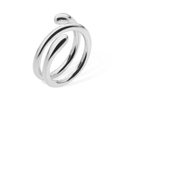 Lucy Q Silver coiled drip ring Ring Lucy Q   