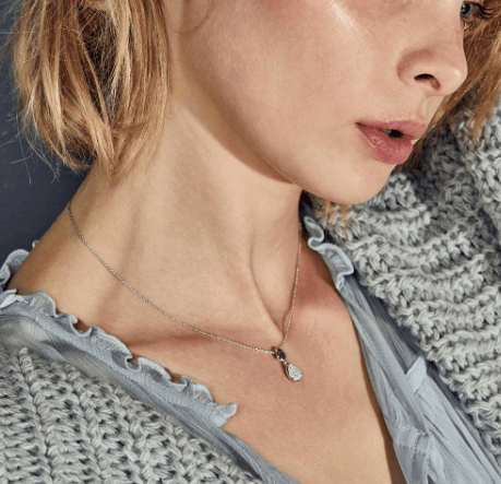 Pebble Glisten Pavé Necklace Necklace Kit Heath