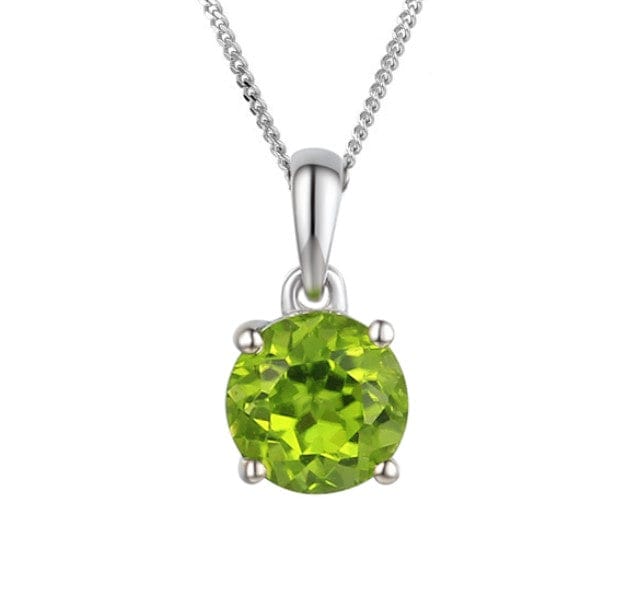 Peridot Purity Pendant Necklace Necklaces Amore