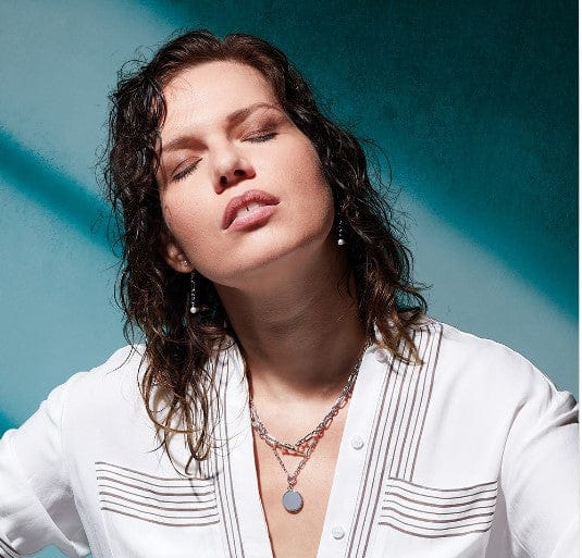 Revival Astoria Figaro Chain Link T-bar Style Necklace Necklaces Kit Heath