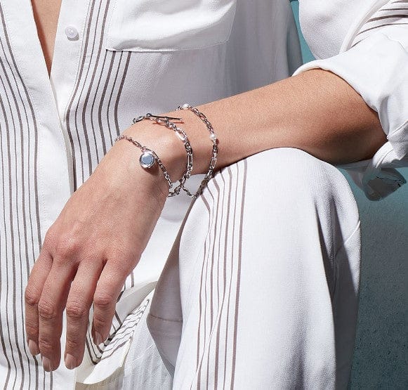 Revival Astoria Figaro Pearl Chain Link Bracelet Bracelets kit heath