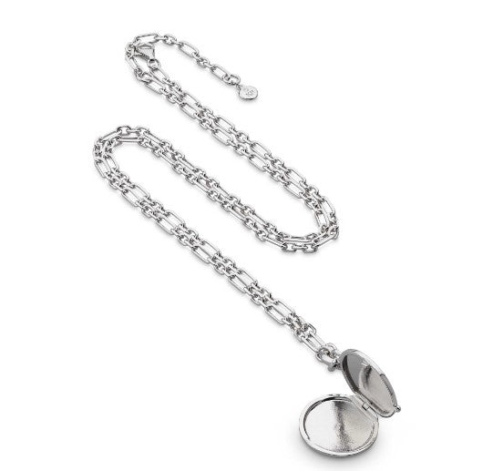 Revival Astoria Figaro Chain Link Locket Necklace Necklaces Kit Heath   