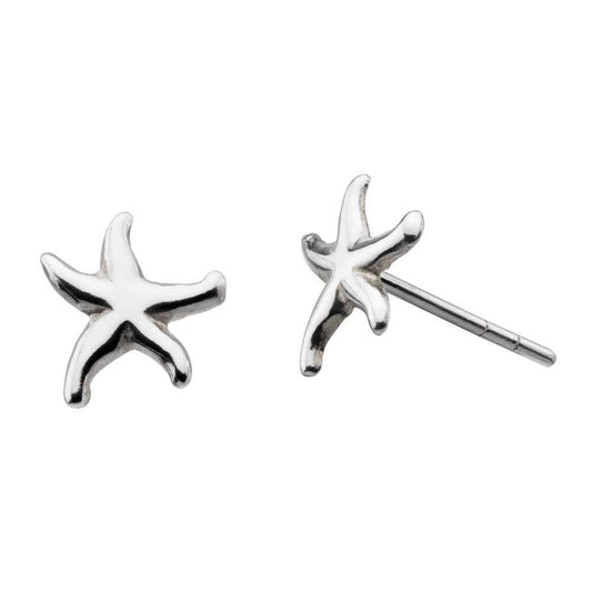 Silver starfish stud earrings Earrings Rock Lobster Jewellery   