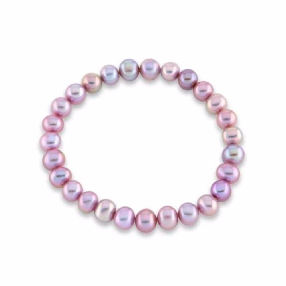 Pink 7-7.5mm freshwater pearl bracelet Bracelet Rock Lobster   