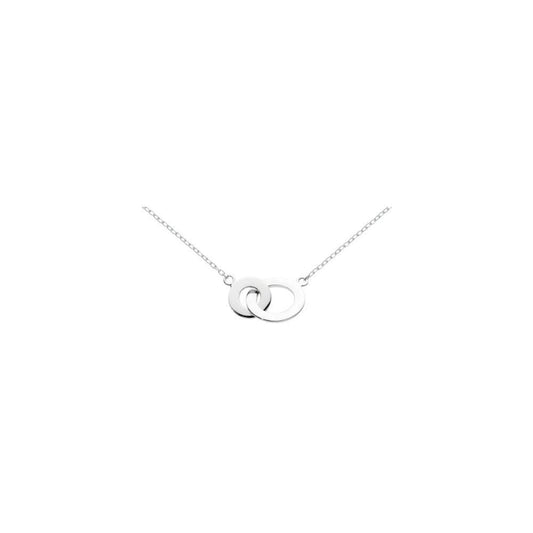 Silver linking hoops necklace Necklace Rock Lobster Jewellery   